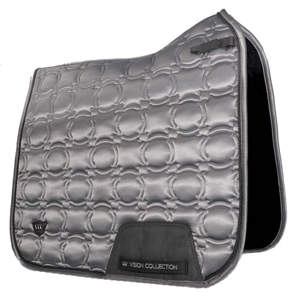 Woof Wear Vision Dressage Pad Brushed Steel