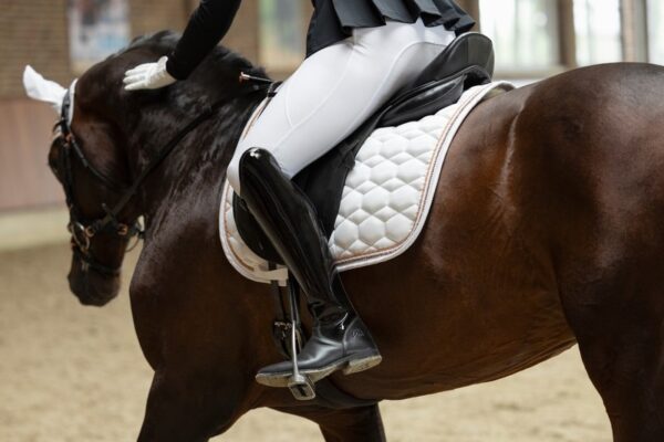 Riding leggings -Lisa- Silicone full seat- White - Image 3