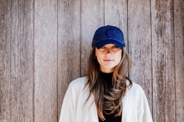 Kentucky Baseball Cap Glitter Navy