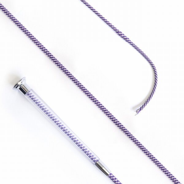 KM Elite Cush Grip Schooling Whip 110cm Purple